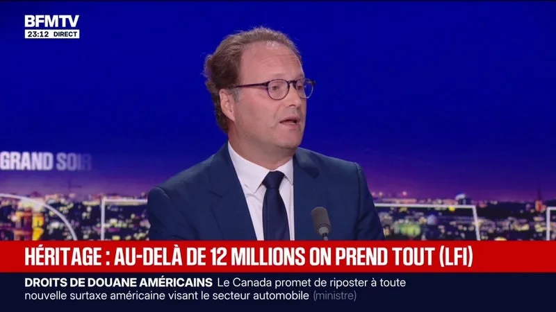 Sylvain Maillard craint que la proposition de LFI sur l'héritage "tue énormément d'entreprises"
