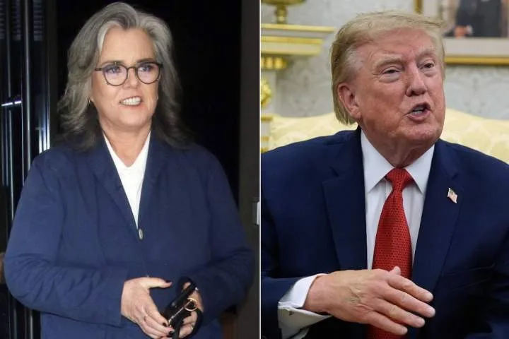 Rosie O’Donnell ‘thanks’ Trump while guest hosting ‘Jimmy Kimmel Live’