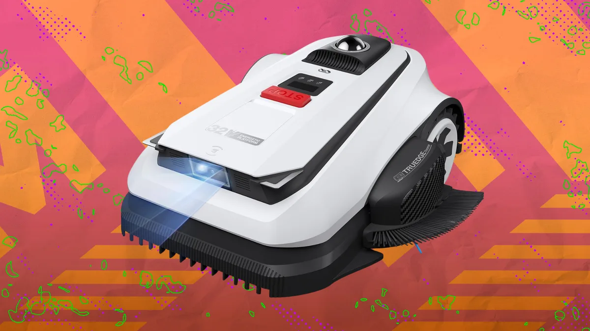 Outsource cutting the grass with 30% off the Ecovacs Goat A2000 LiDAR Pro robot lawn mower