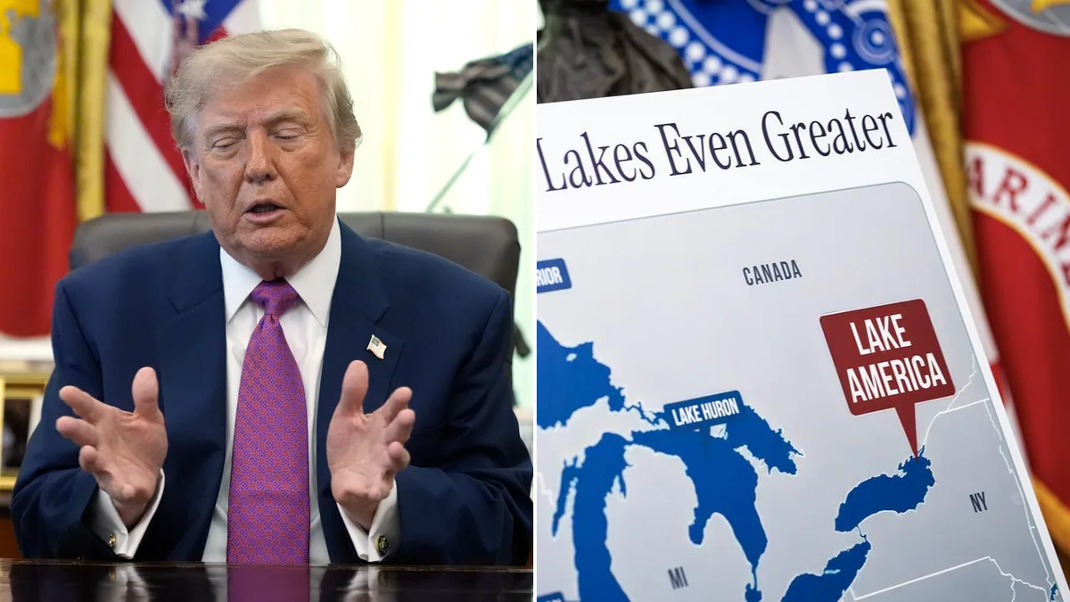 Canadian PM defies US after Trump signs order renaming Lake Ontario as ‘Lake America’