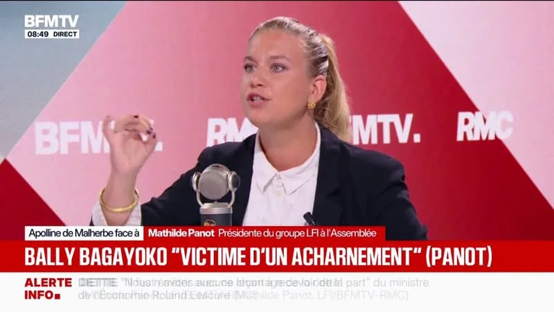 "La candidature de Jean-Luc Mélenchon est la seule à même d'arriver au second tour et d'emporter l'élection présidentielle", estime Mathilde Panot