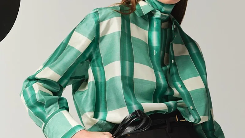 Fresh plays on vintage checks and dots: New-season shirts get into print