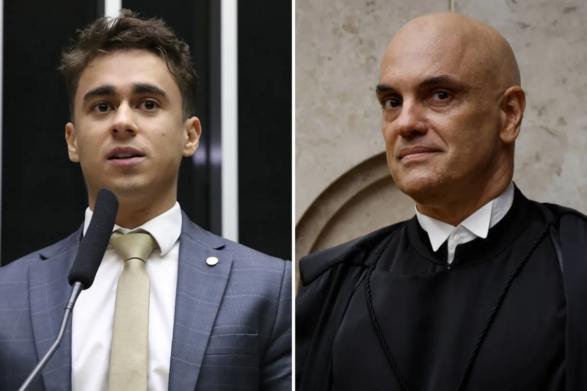 Nikolas pede ao STF investigação, afastamento e prisão de Moraes
