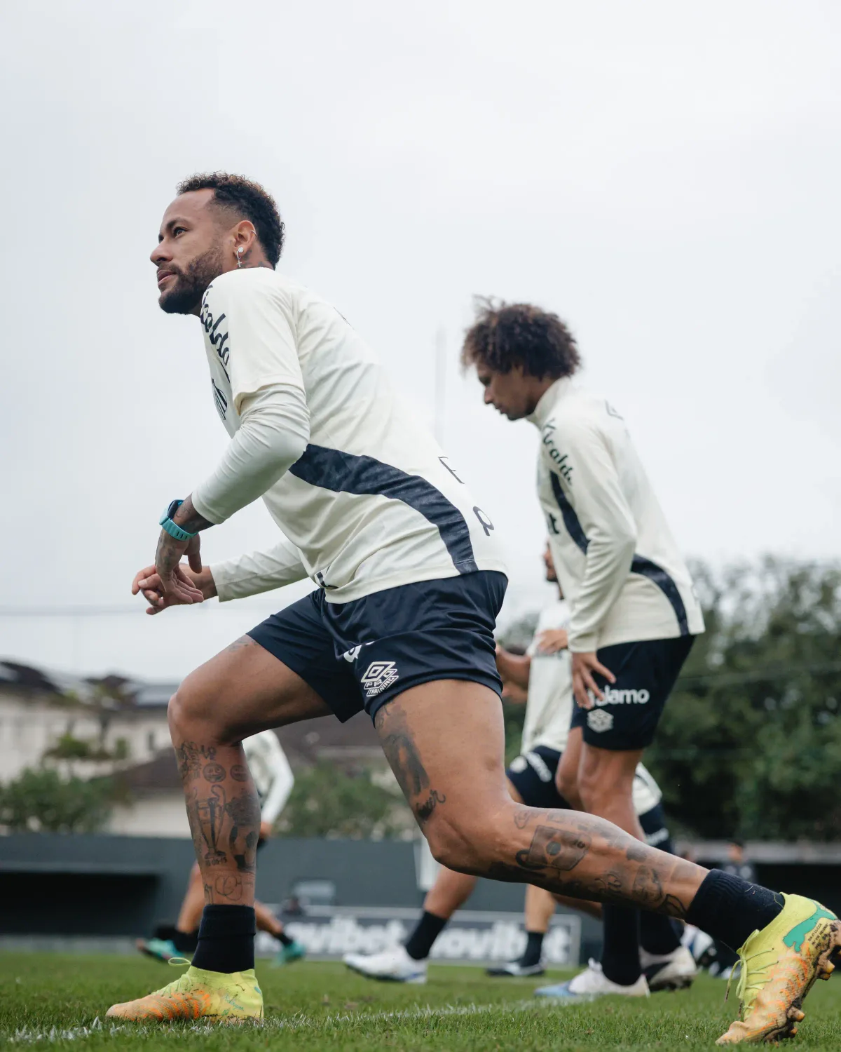 Treino do Santos: veja fotos da última atividade antes de enfrentar o Palmeiras
