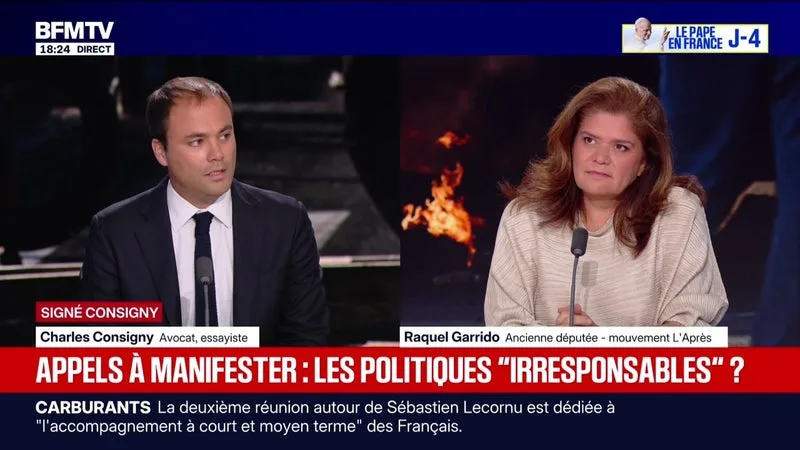 SIGNÉ CONSIGNY - Appels à manifester : les politiques « irresponsables » ? - 21/09