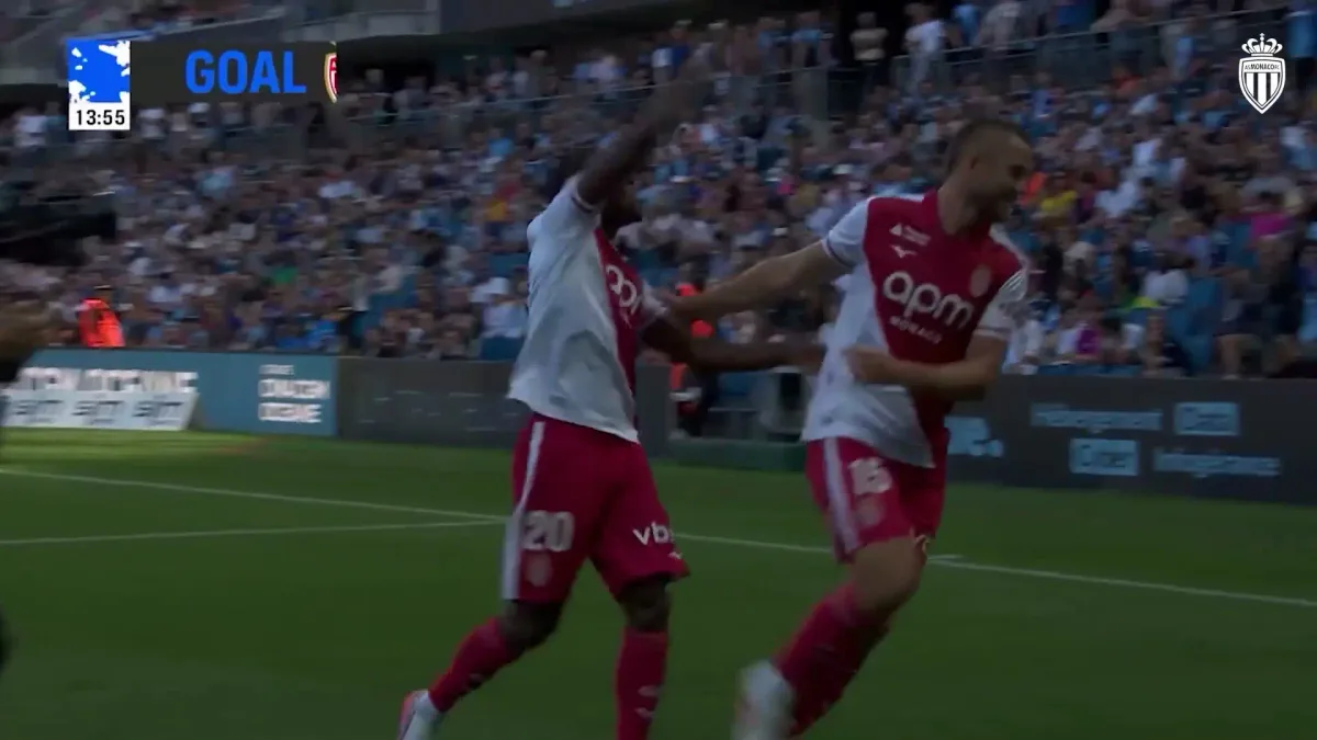 Eric Dier marca o primeiro gol da temporada do Monaco