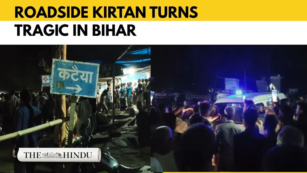 Three killed in Bihar after speeding car hits kirtan group