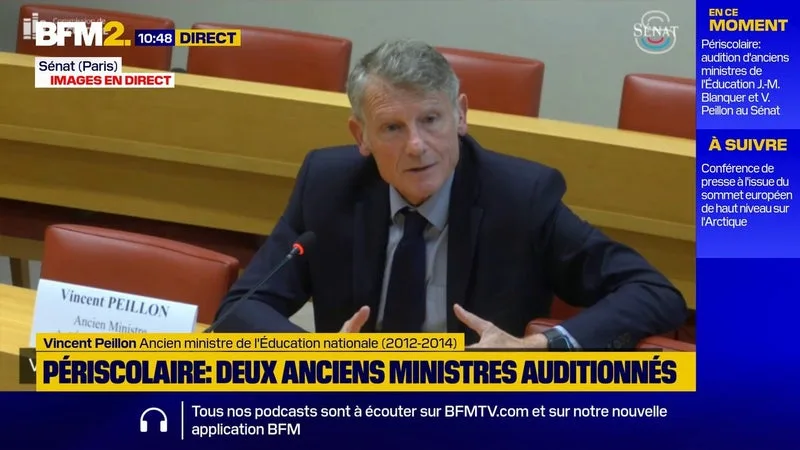 "Ce pays a fait un choix, ne pas payer ses enseignants": les critiques de l'ancien ministre Vincent Peillon sur le temps de travail dans l'éducation