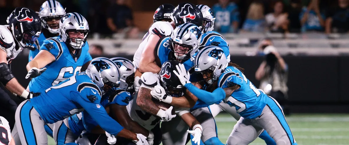 Miles Davis' TD run lifts Panthers to 16-13 win over Texans in preseason finale