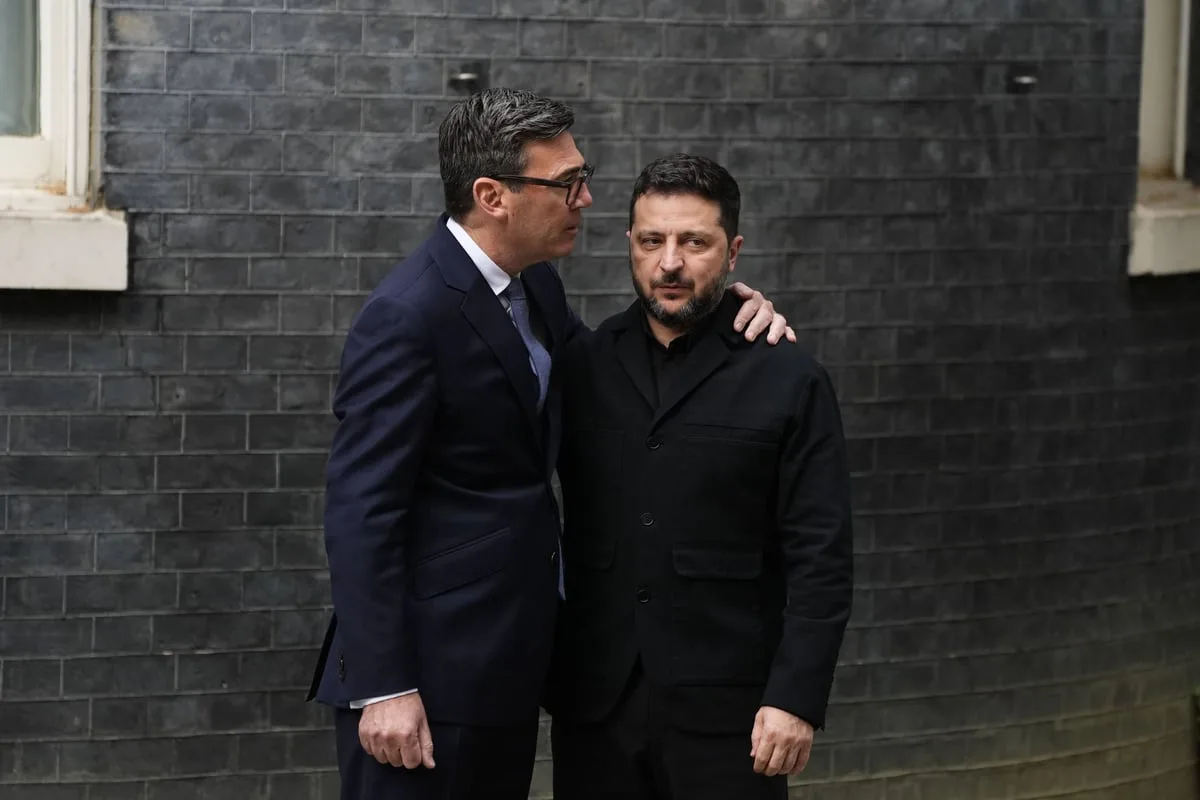 Russia has no interest in peace, Burnham and Zelensky say