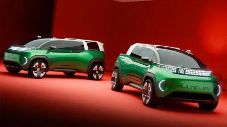 Van, SUV und Pick-up in einem: Fiat zeigt die Studie Multiplay in Paris