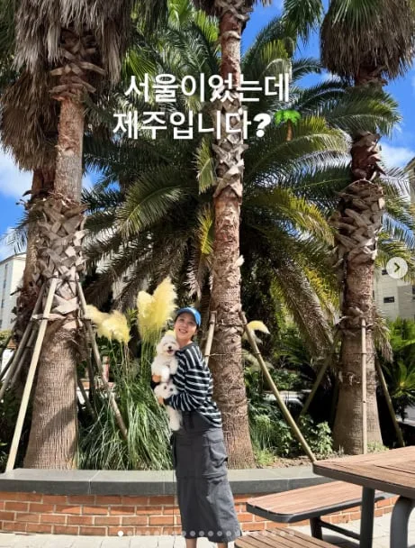 박지윤, 얼마나 바쁘길래? 제주살이 고충 토로..“바람처럼 육지 다녀와”
