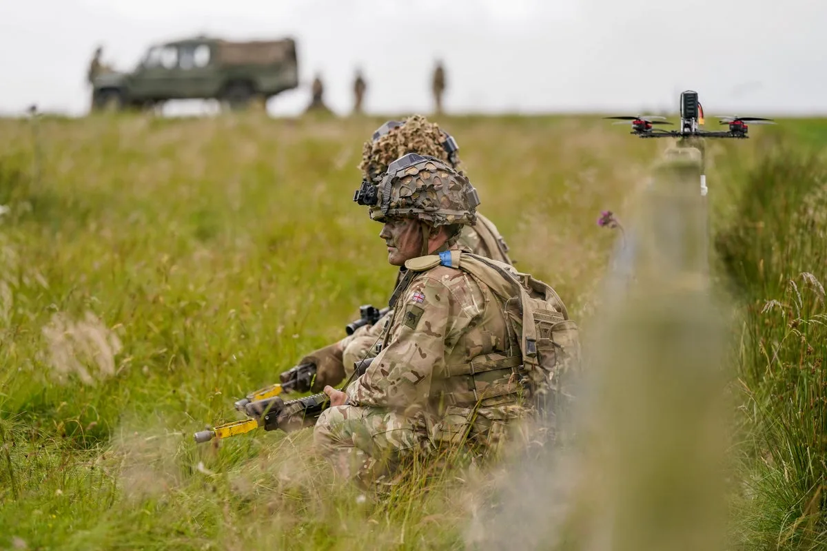 Half of Britons unwilling to fight for UK in the event of war, poll finds