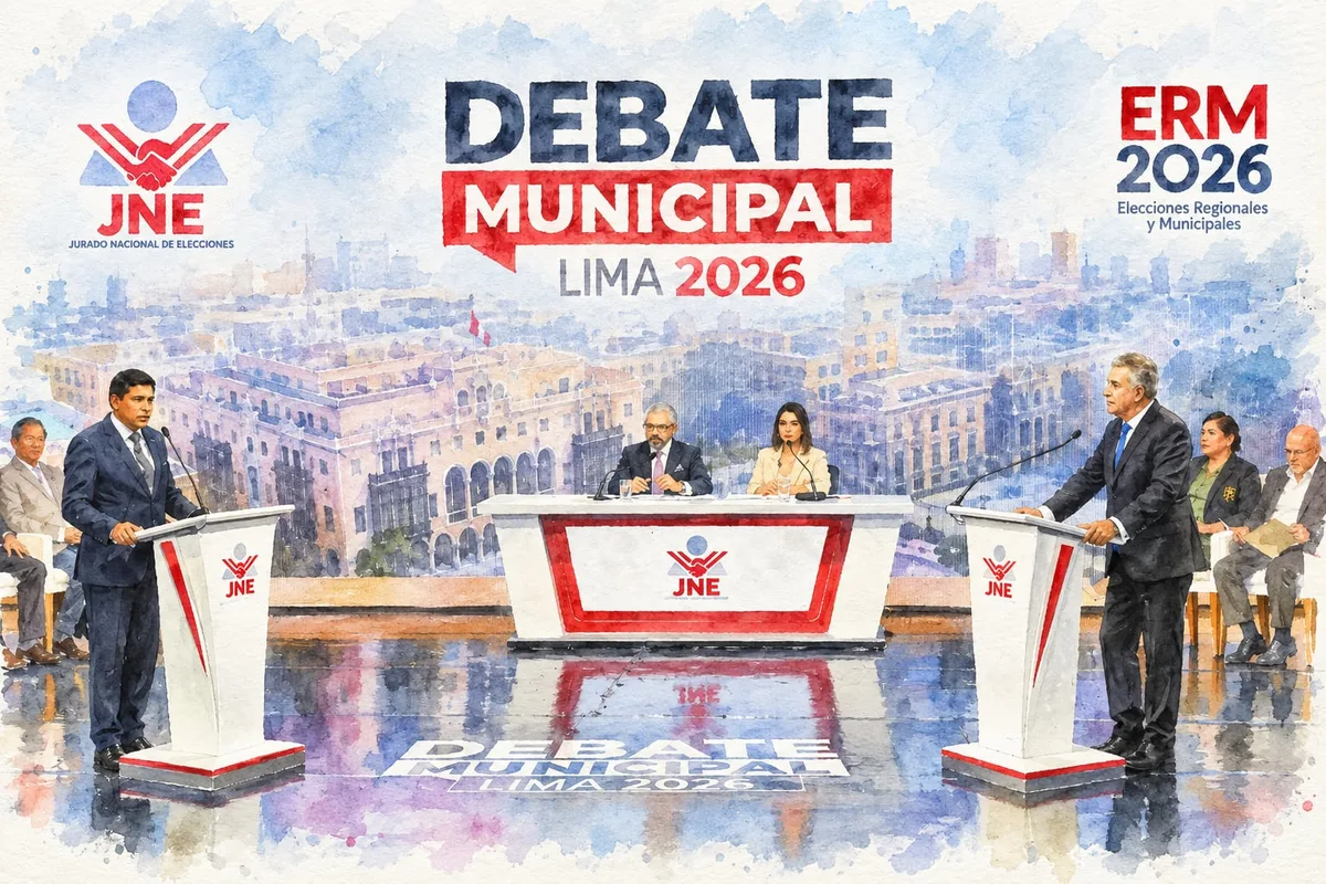 Debate municipal Lima 2026 EN VIVO: candidatos a la alcaldía de Lima se enfrentan en la segunda jornada de este 22 de septiembre