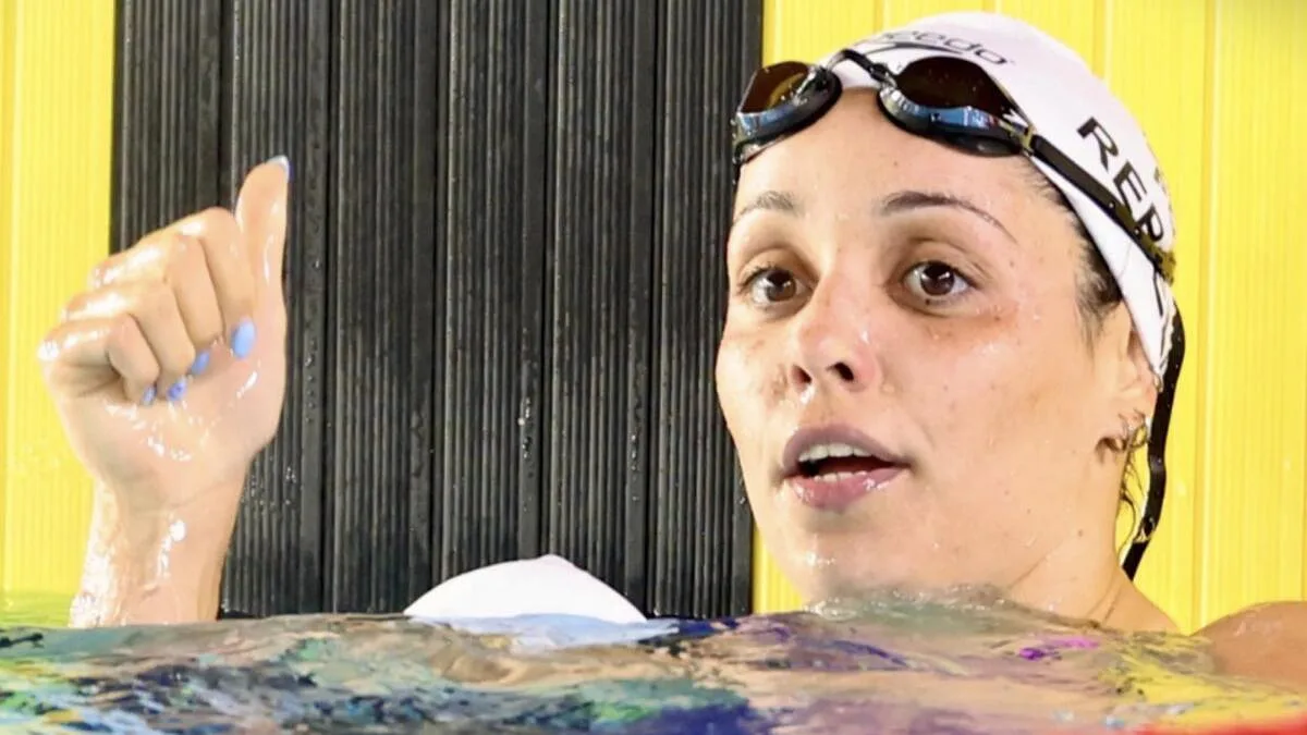 Camila Rebelo revalida título nos 200 metros costas dos Jogos do Mediterrâneo