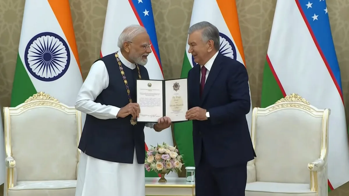 India, Uzbekistan Strike Long-Term Uranium Deal As PM Modi Wraps Key Visit
