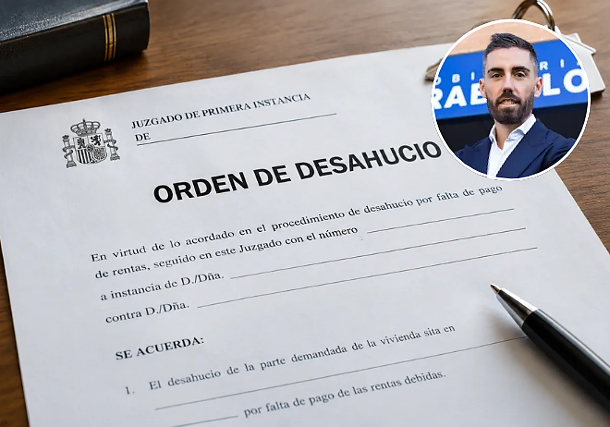 Joaquín Caraballo, experto inmobiliario: «Si un inquilino está dos meses sin pagar, el desahucio debe ser inmediato»