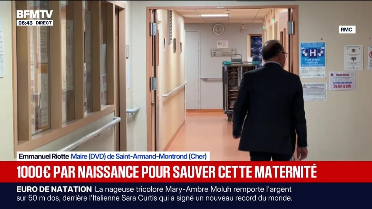 Cher: 1000 euros de chèques-cadeaux par naissance pour permettre de sauver une maternité à Saint-Amand-Montrond