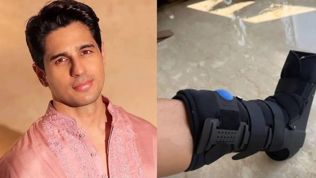 'Took Break A Leg Too Seriously': Sidharth Malhotra Shares Picture Of Injured Leg