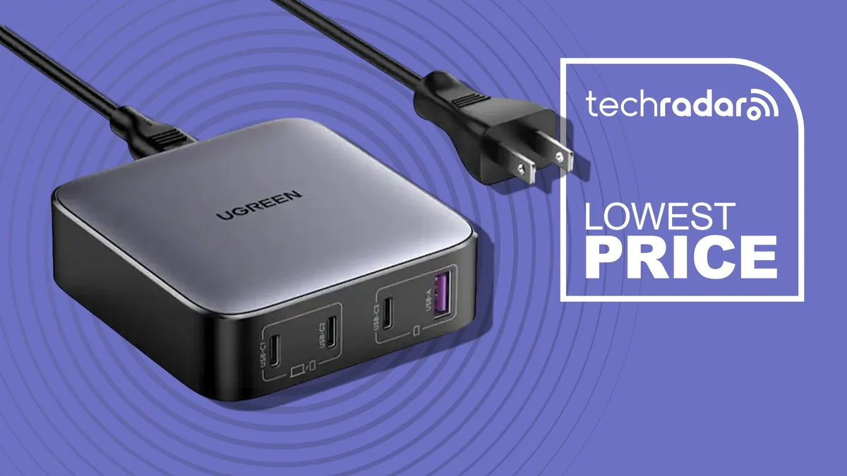 Save 57% on this Ugreen Nexode 100W four-port GaN charging station