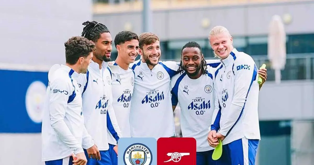 Manchester City x Arsenal: Onde assistir ao vivo, horário, palpite e prováveis escalações da Supercopa da Inglaterra