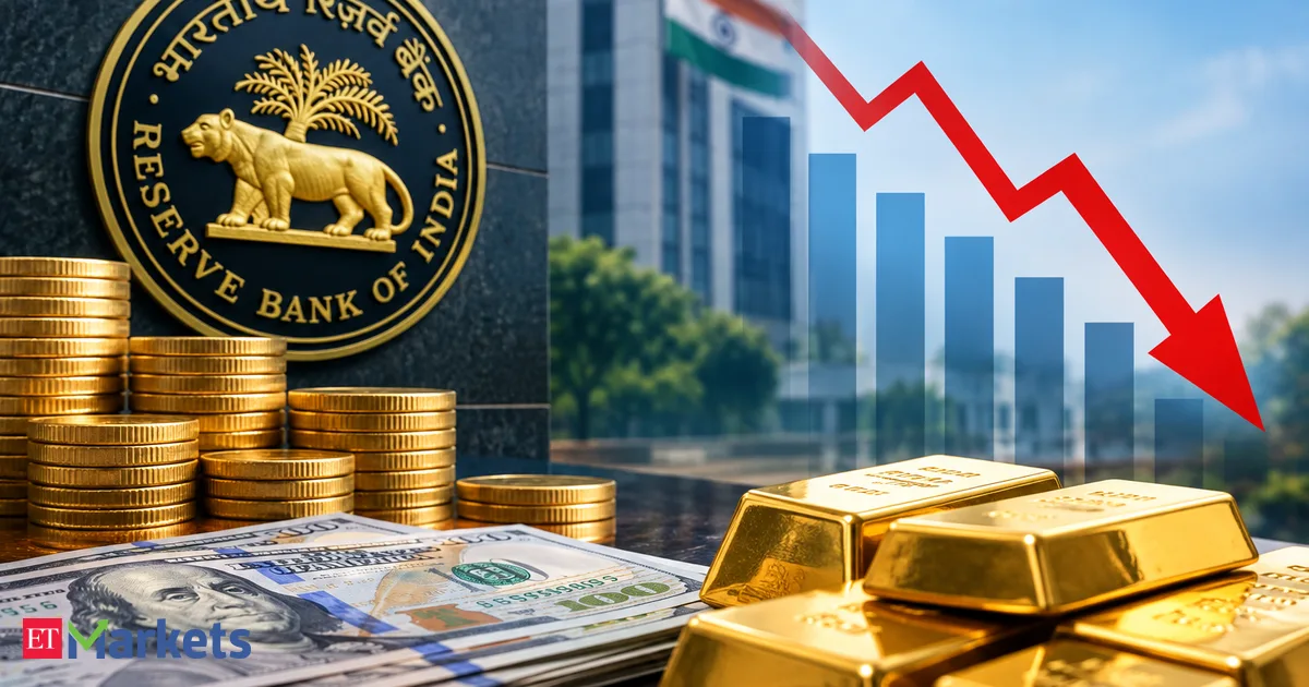 India's forex reserves drop by $4.9 billion