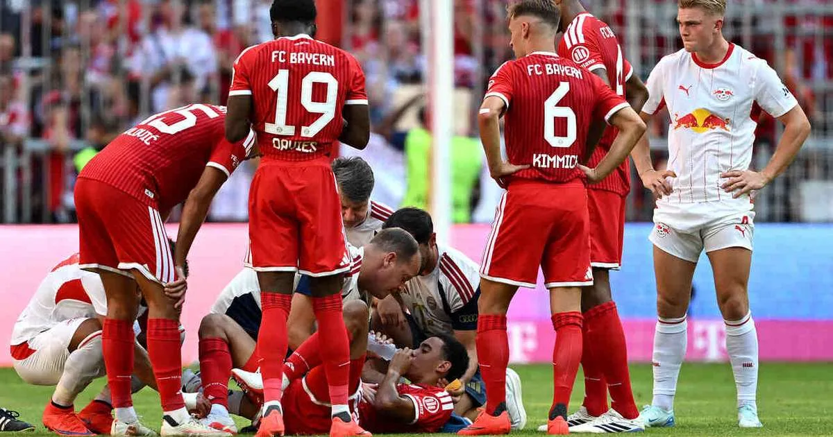 Musiala deixa o dele, mas vai da alegria ao susto em vitória do Bayern