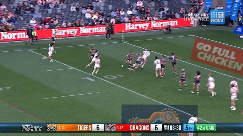 NRL Highlights: Tigers v Dragons - Round 24