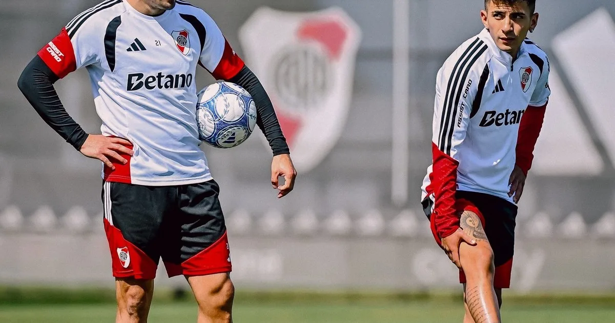 El jugador de River que trabajó diferenciado y está en duda para el viaje a Córdoba