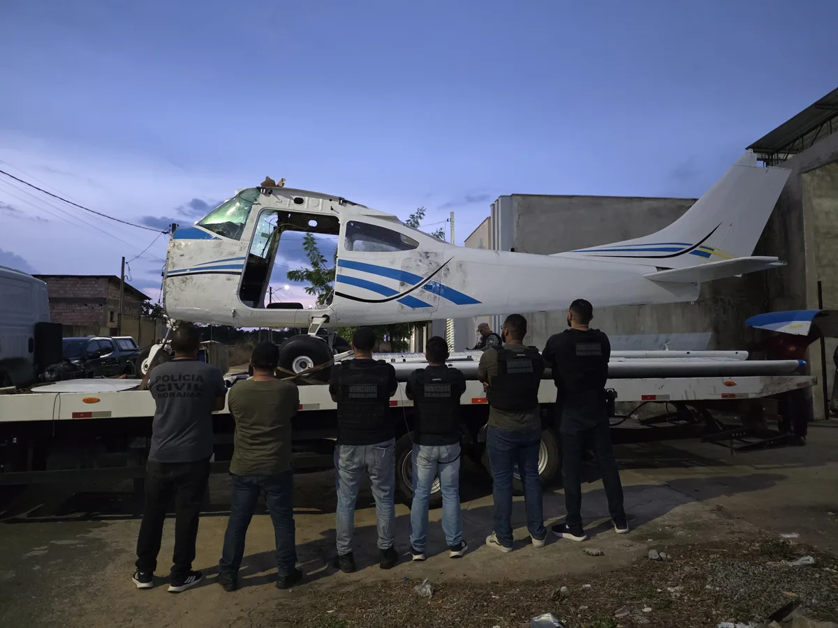 Quatro pessoas são presas e uma aeronave é apreendida em investigação de homicídio