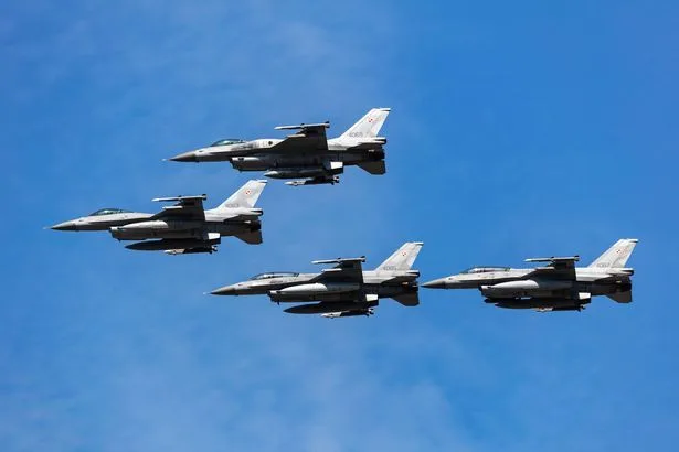 NATO fighter jets scrambled as flights grounded and emergency phone alert issued