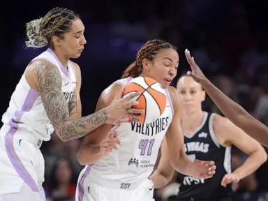 Valkyries secure WNBA Finals spot with OT win over the Aces, face the Dream next