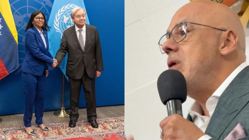 VIDEO | Asamblea Nacional respaldó agenda de Delcy Rodríguez en la ONU y Jorge Rodríguez calificó su presencia de «histórica»