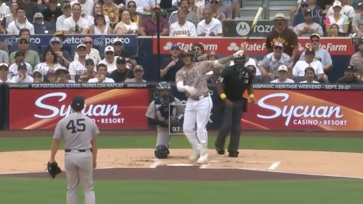 Padres rock Cole with three straight home runs to start game