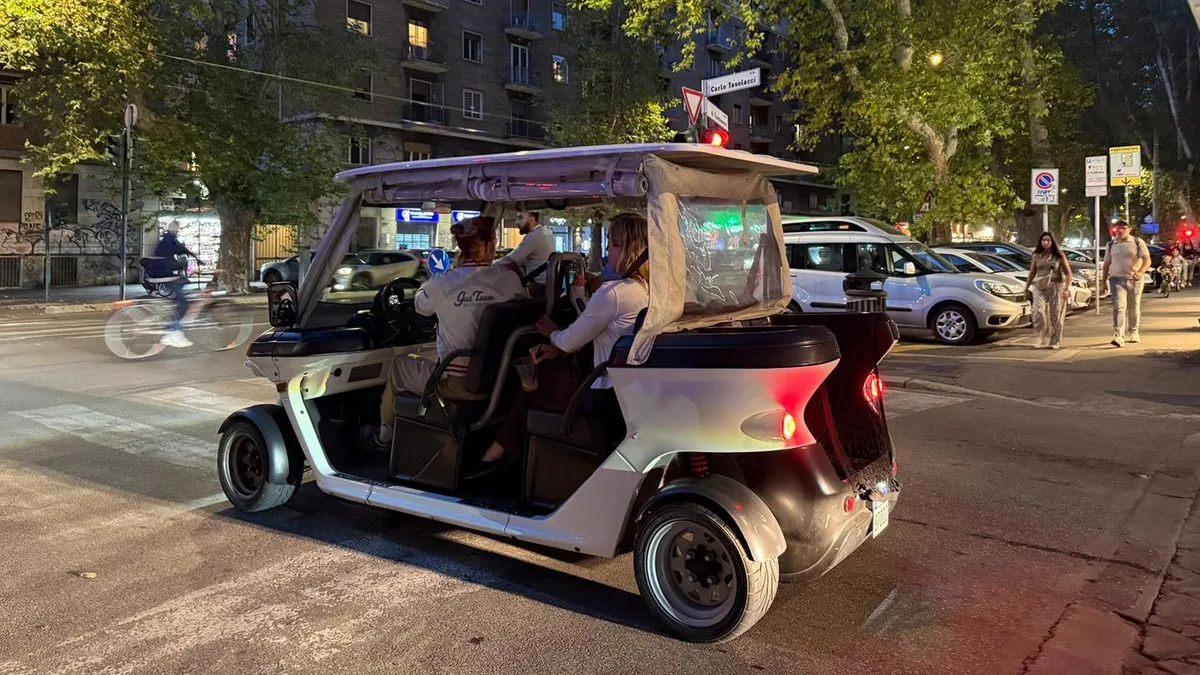 Italien: Touristen-Golfcarts verstopfen Rom und sorgen für Ärger