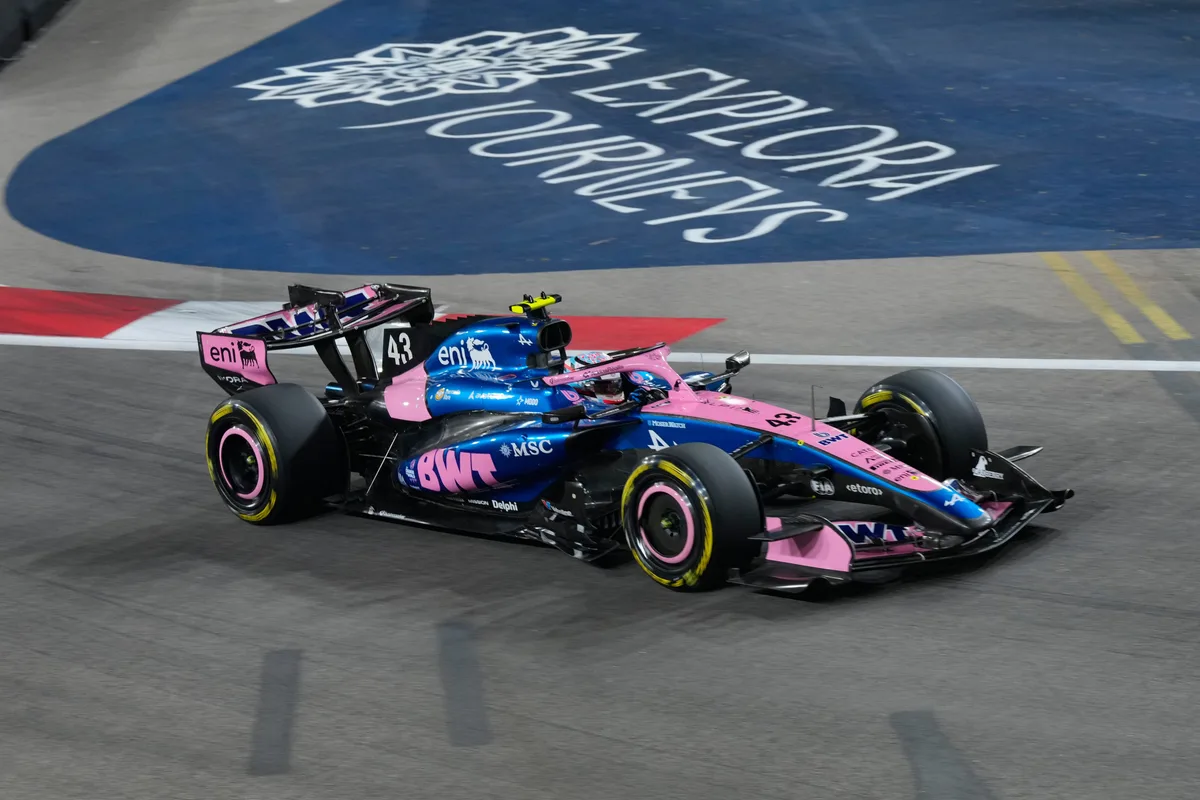 F1: A qué hora corre Franco Colapinto en el GP de Singapur 2026 y por dónde se puede ver