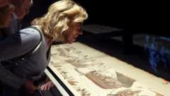 Bayeux Tapestry unveiled to UK public for first time at British Museum