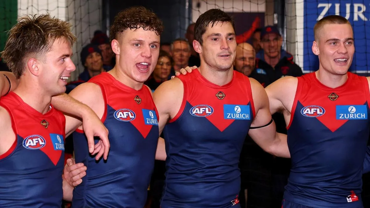 Young gun Koltyn Tholstrup extends contract but Melbourne bracing for teammate Trent Rivers’ trade request