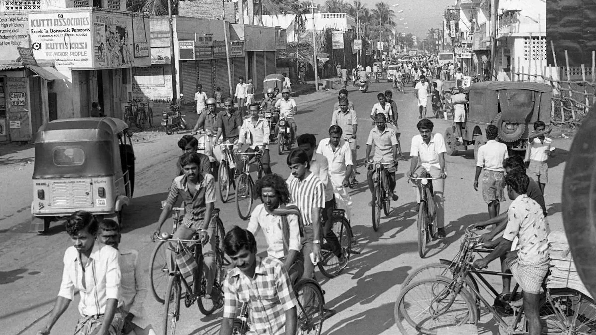 How bicycles, motorcycles took over the roads of Madras