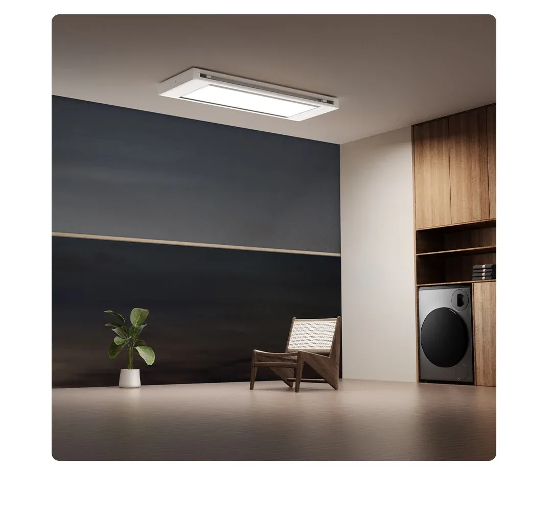 Xiaomi lança varal que se disfarça de luminária quando não está em uso