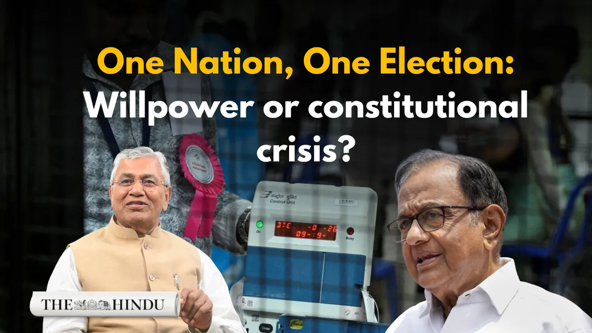 Can ‘One Nation, One Election’ happen in 2029? Opposition raises constitutional concerns