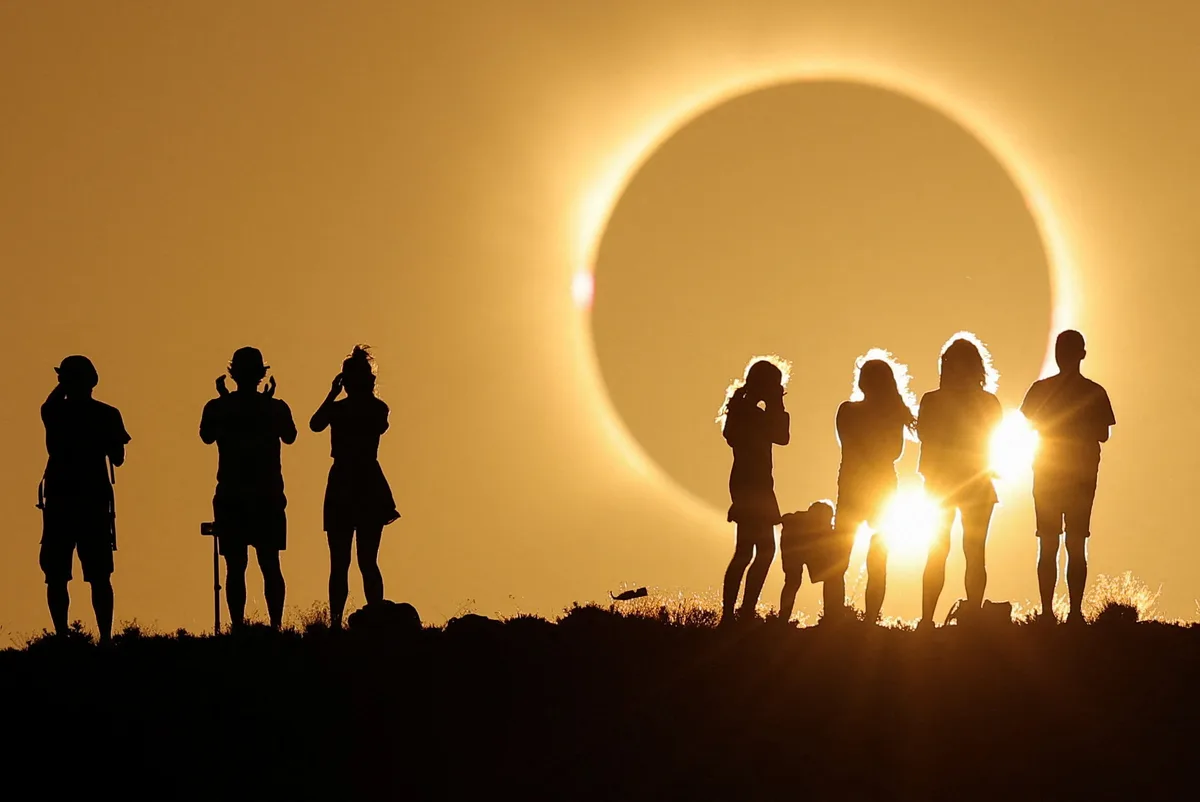 Skywatchers take in solar eclipse as parts of Canada await peak of Perseid meteor shower