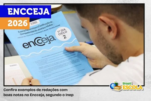Encceja 2026: leia exemplos de redação com boas notas