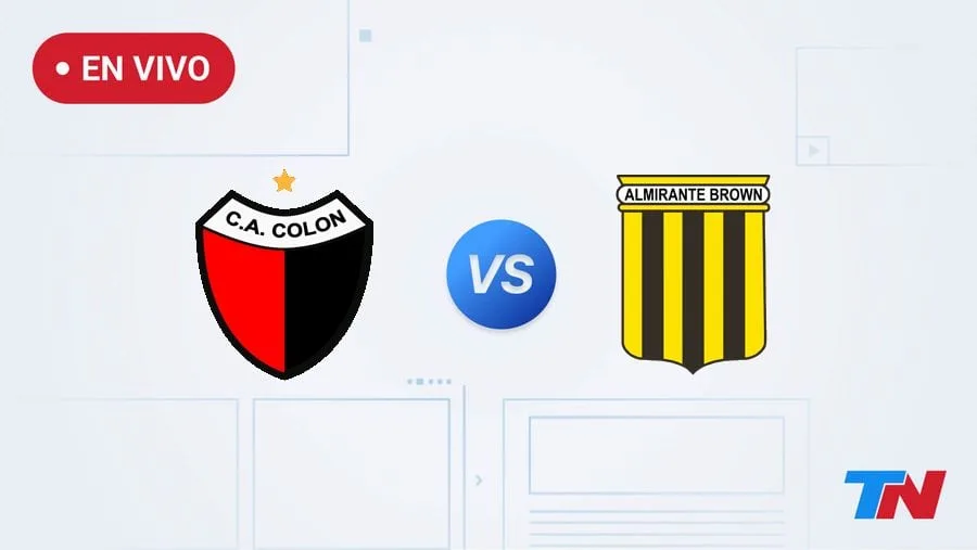 Colón vs Alte. Brown en vivo por la fecha 34 de la Primera Nacional: hora, dónde ver y formaciones