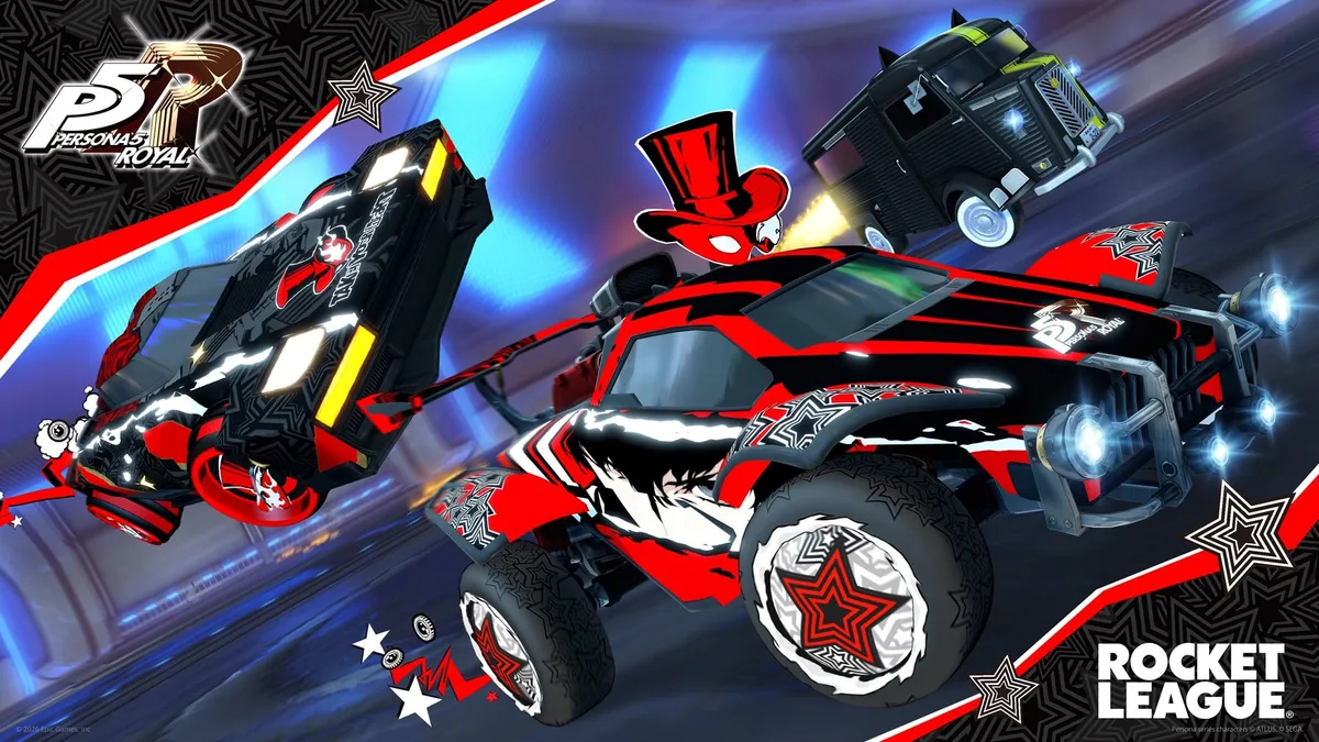 Los Ladrones Fantasma llegan a ‘Rocket League’ con el evento de ‘Persona 5′