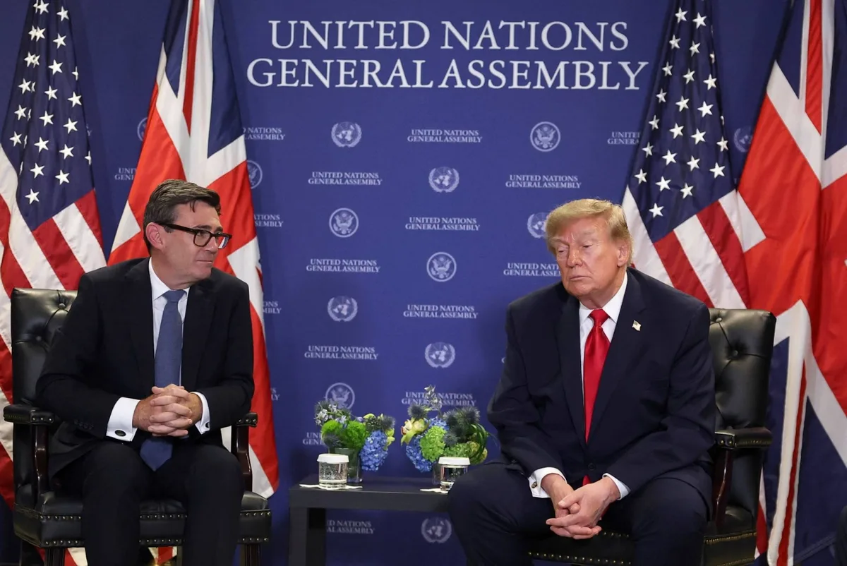 Trump slams Chagos deal in first meeting with U.K.’s Burnham