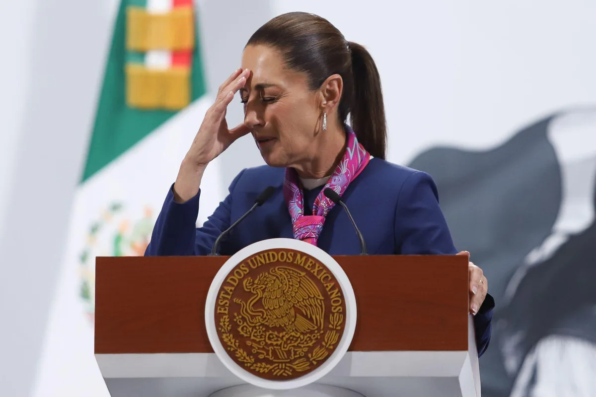 Andy, una pesadilla en cámara lenta para Sheinbaum