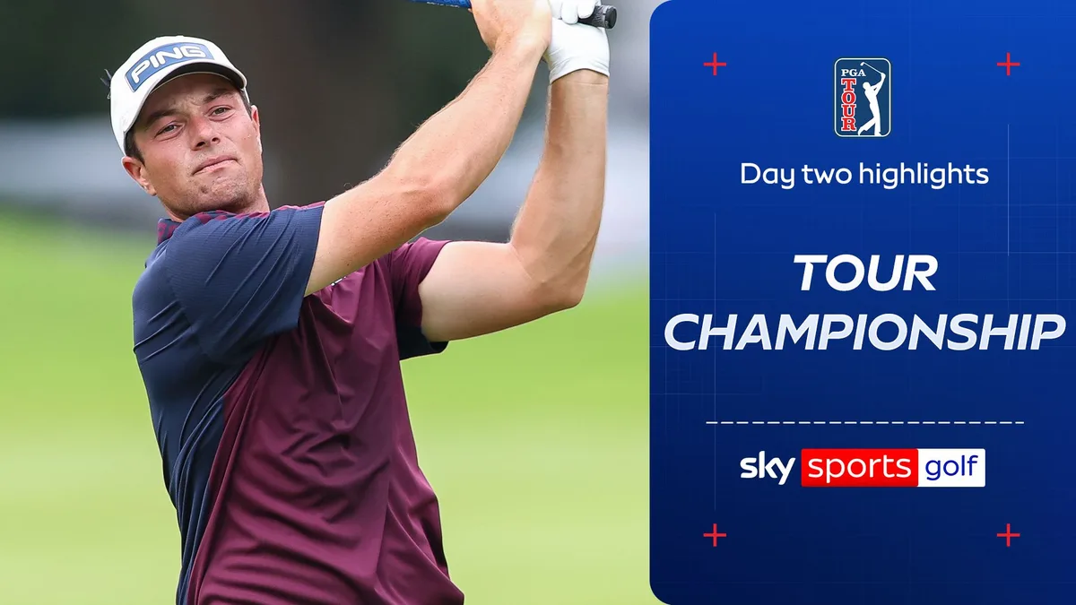 McIlroy's Tour Championship hopes fade as Scheffler chases Hovland on day two