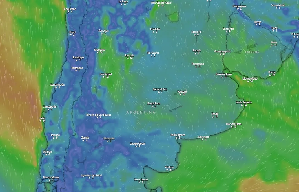 Se viene una semana con “ciclogénesis de alto impacto” que traerá 48 horas de tormentas fuertes, actividad ecléctrica, ráfagas y un brusco cambio en el pronóstico: las zonas afectadas