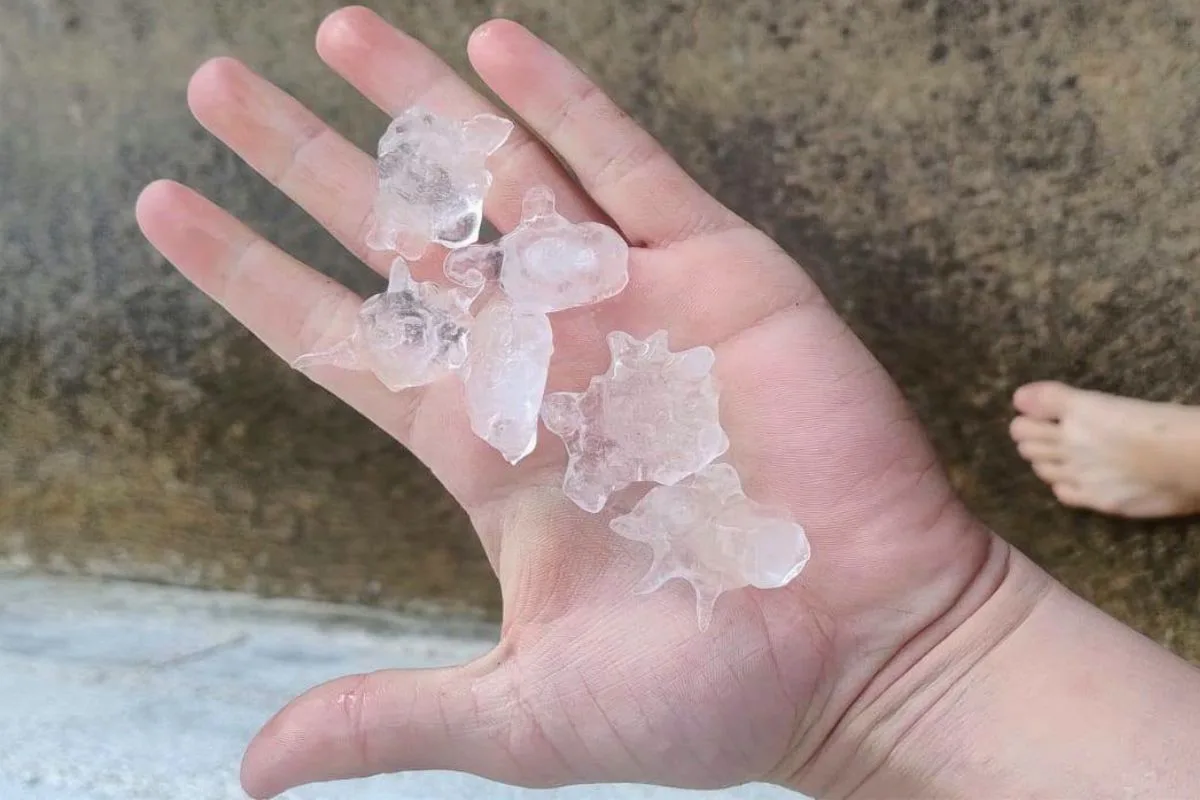 Granizo e ventos fortes: 406 cidades de MG estão sob alerta; veja lista